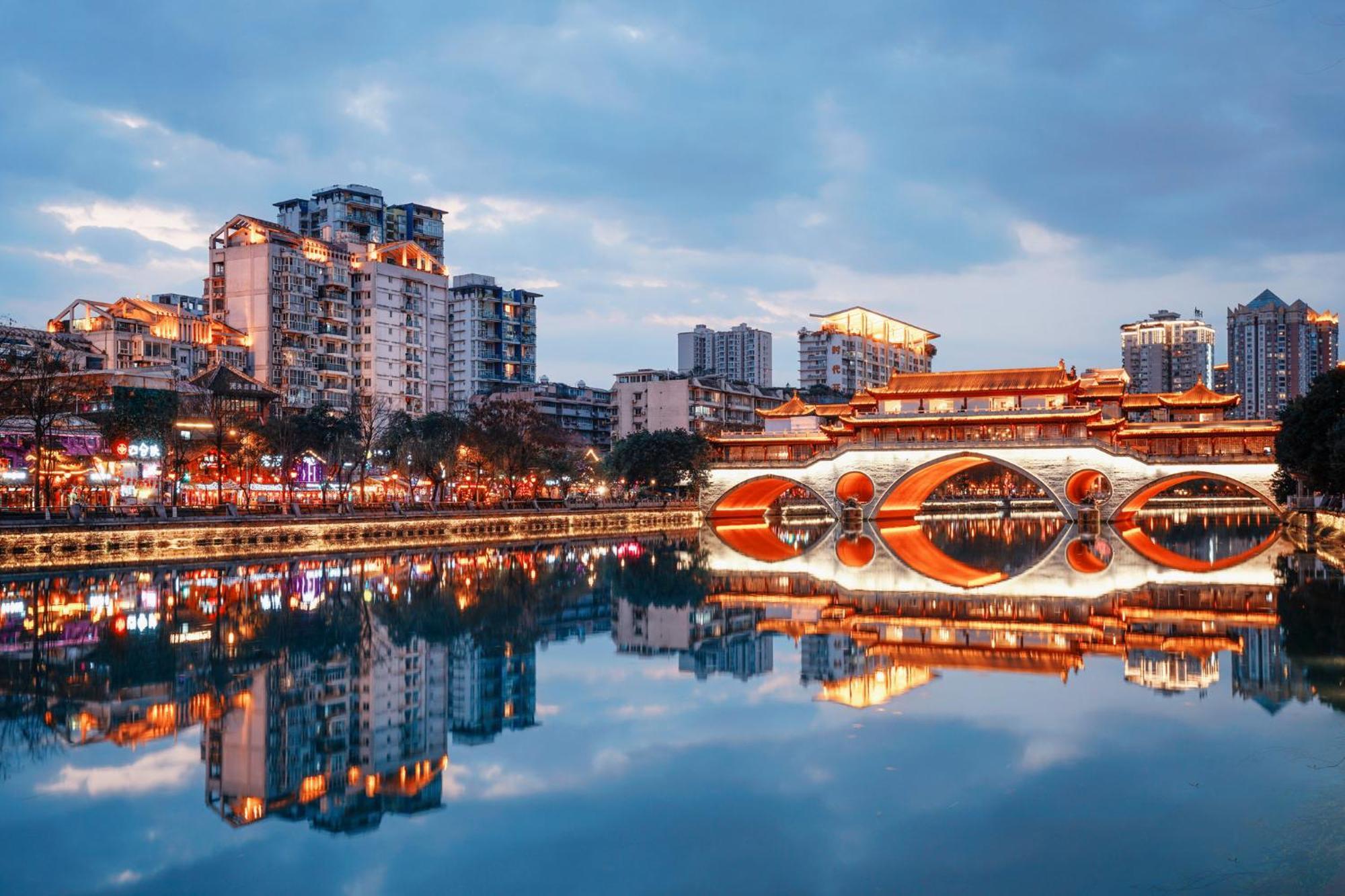 Holiday Inn Chengdu Qinhuang By Ihg Exteriör bild