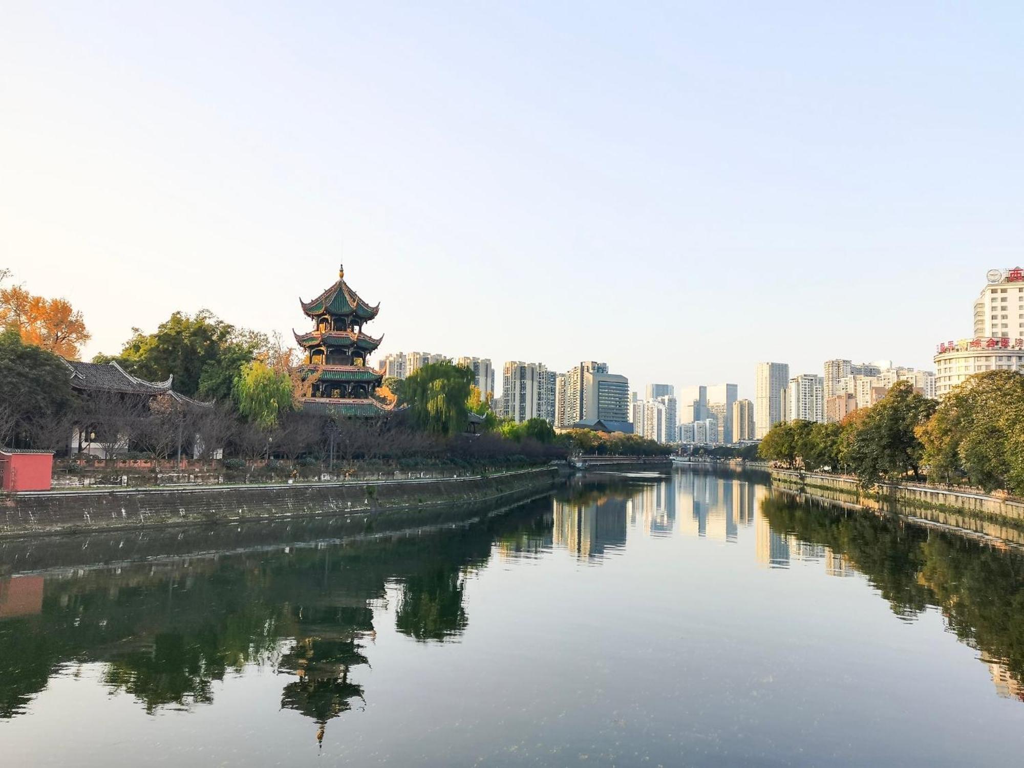 Holiday Inn Chengdu Qinhuang By Ihg Exteriör bild